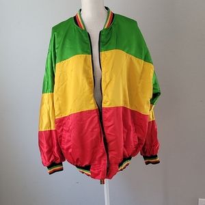 Trendy world men's rasta jacket size XL